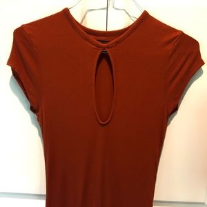 Urban Outfitters Keyhole Knit Top